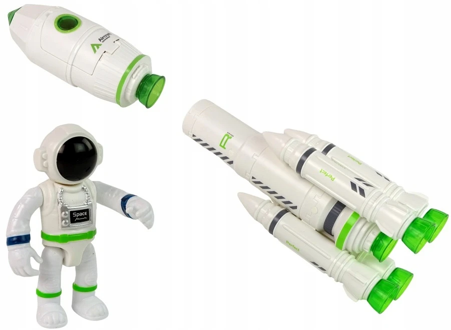 Qulki Kosmoso raketa Kosmoso kosmonautų garso šviesa dūmai rūko garai