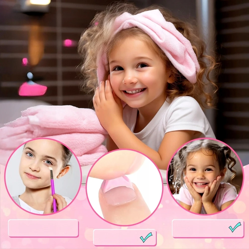 Qulki MAKE UP kosmetikos dėžutė, paveikslai, tapybos rinkinys, namų SPA makiažas