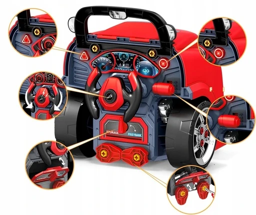 Qulki VAIKŲ VARIKLIO MECHANIKOS RINKINYS AUTOMOBILIŲ DIRBTUVĖMS SUDARYTI Ef