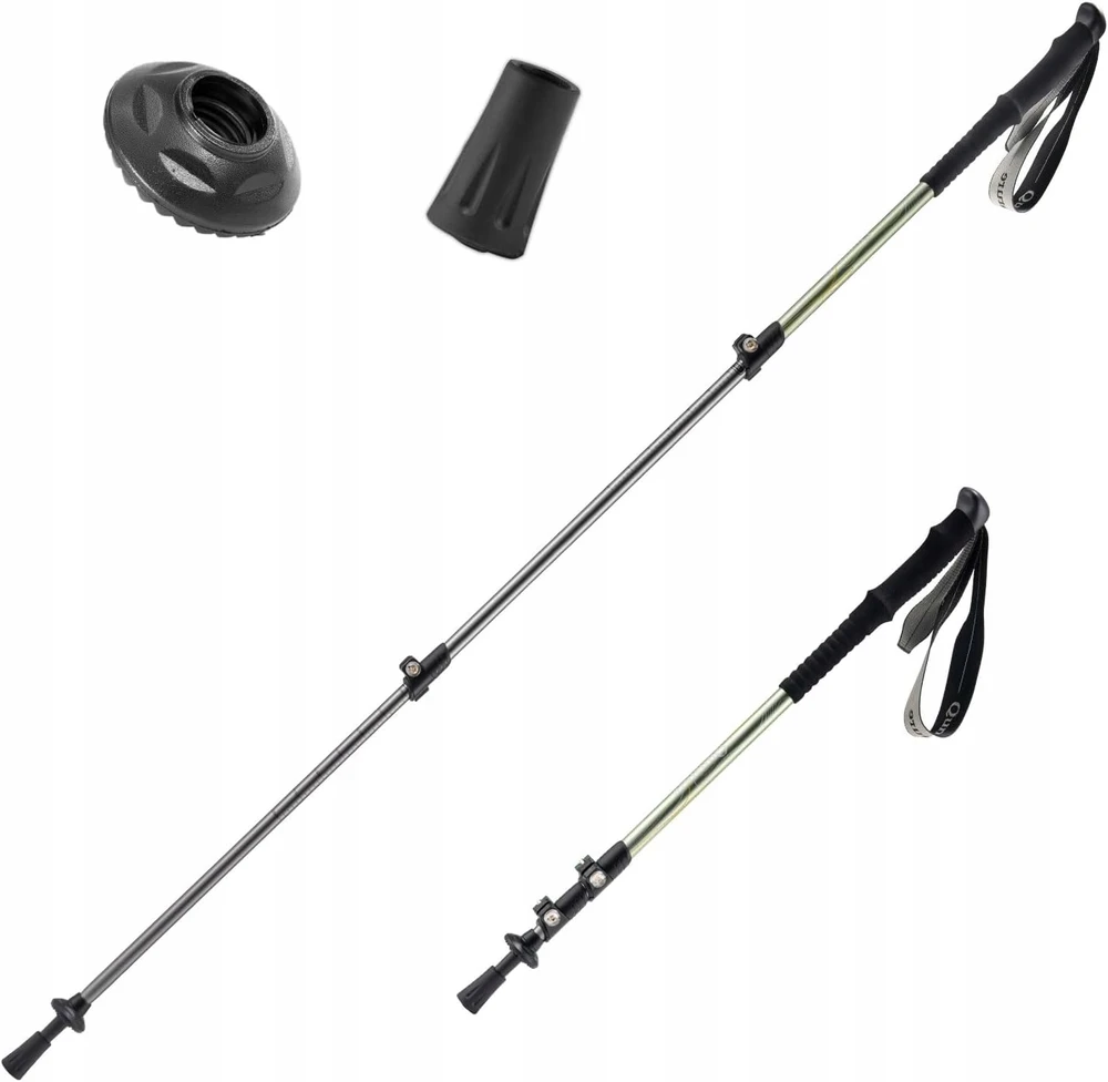 Qunature Aliumininės trekingo lazdelės, 62-135cm, 2 vnt.