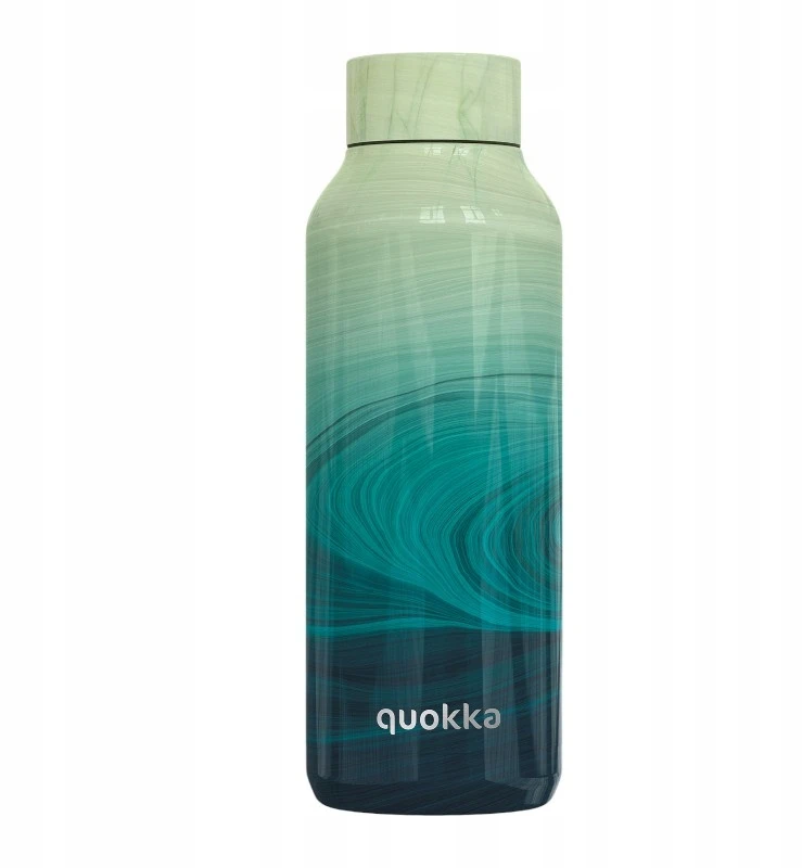 „Quokka Solid“ – nerūdijančio plieno termosas, 510 ml (jūros spalvos)