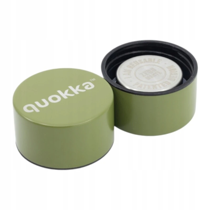 „Quokka Solid“ nerūdijančio plieno termosas 510 ml (alyvuogių žalia)