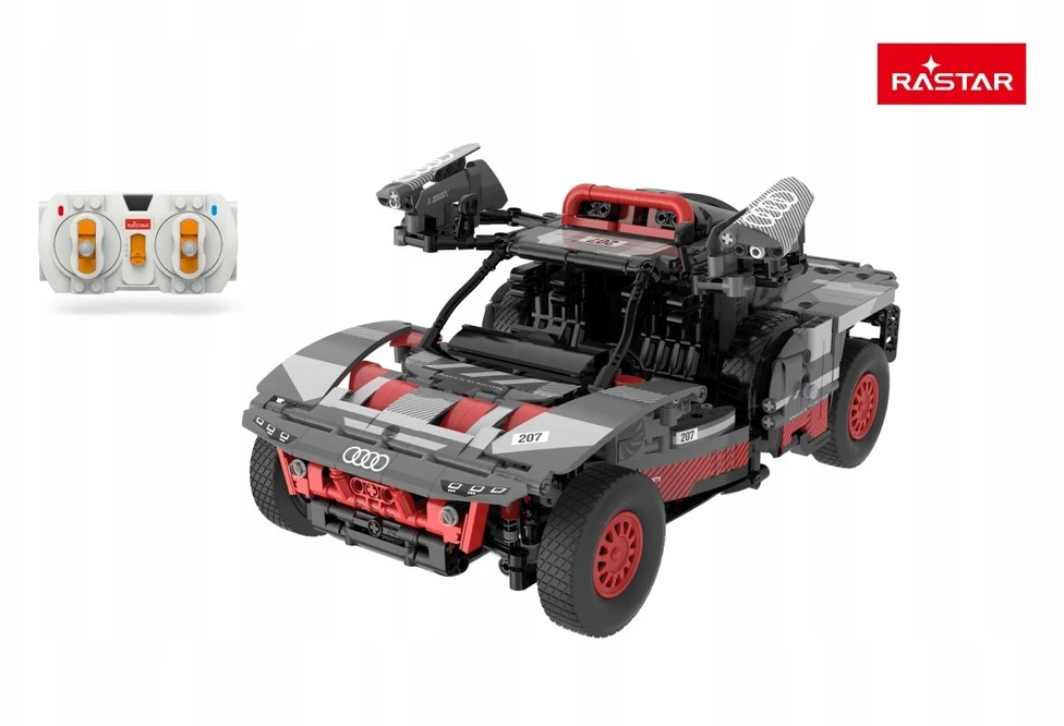 Konstruktorius R/C 1:14 Audi RS Q e-tron RASTAR, 1046 el.