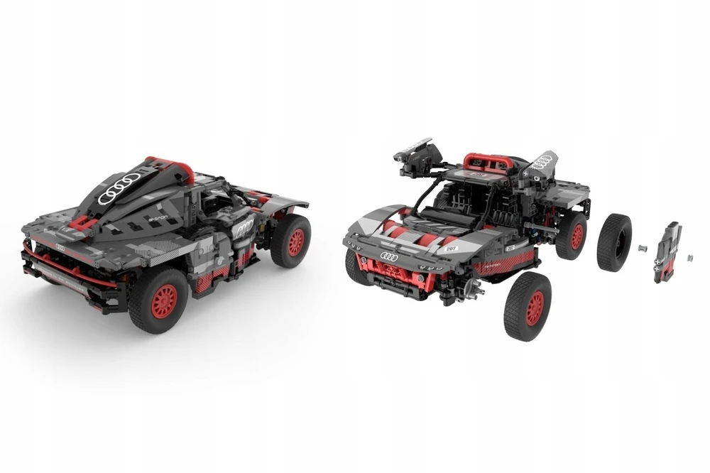 Konstruktorius R/C 1:14 Audi RS Q e-tron RASTAR, 1046 el.