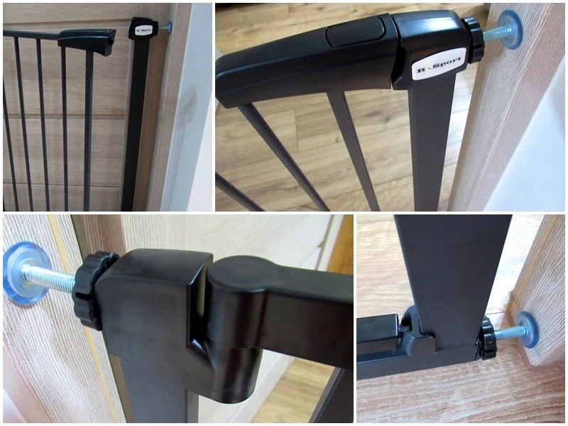 R-sport SAUGOS VARTAI S0 laiptams, durims 79-83,5 cm, apsauginiai išsiplėtimo vartai