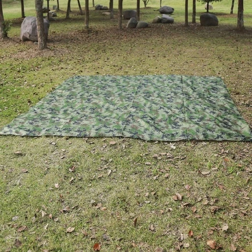 R70 „Camo“ vandeniui atsparus kempingo brezentas – lengvas ir patvarus (H013)