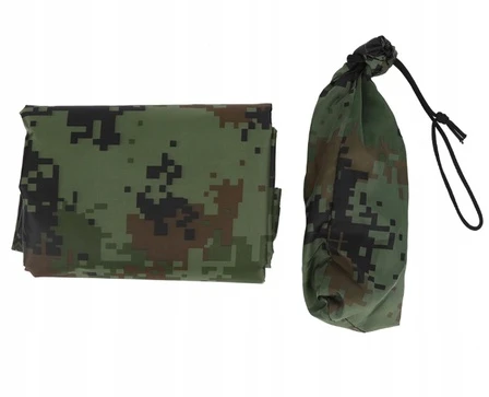 R70 „Camo“ vandeniui atsparus kempingo brezentas – lengvas ir patvarus (H013)
