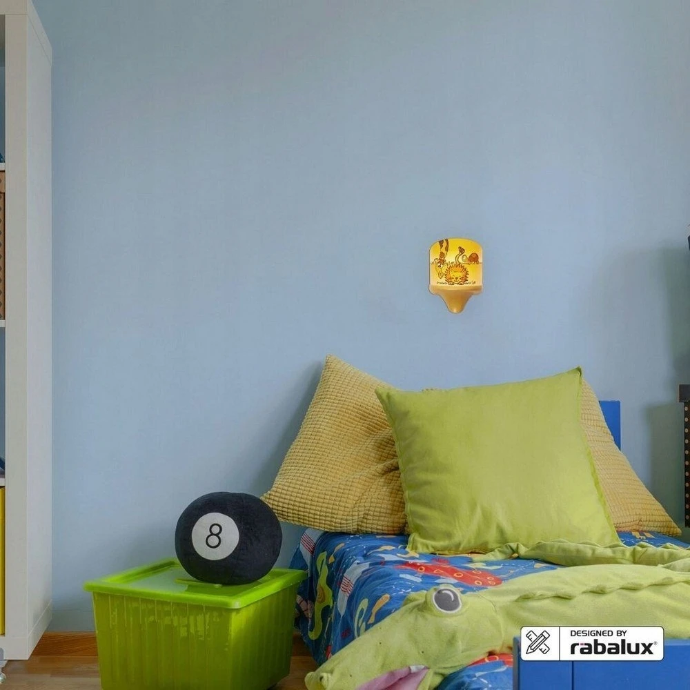 Rabalux Kolorowa lampa ścienna kinkiet nocny dziecięcy