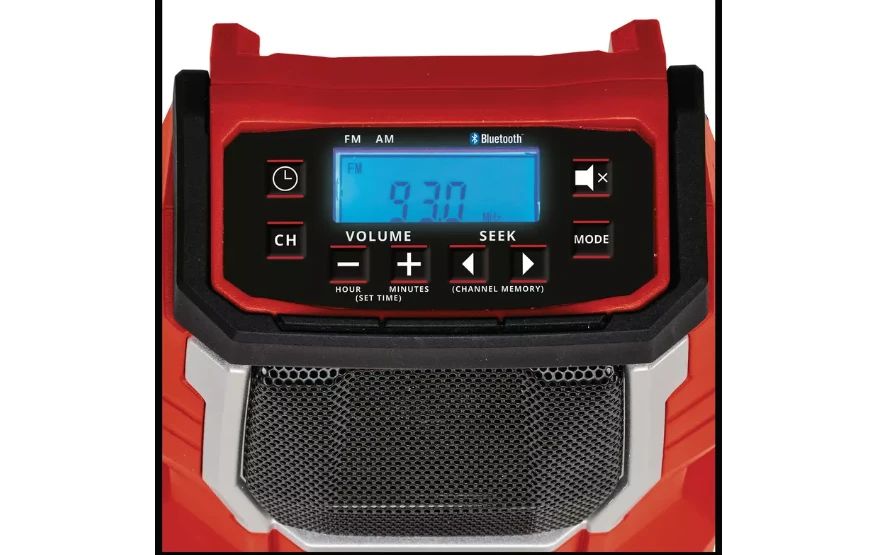 Radijas Einhell TC-RA 18 Li BT - Solo; 18 V (be akumuliatoriaus ir pakrovėjo)