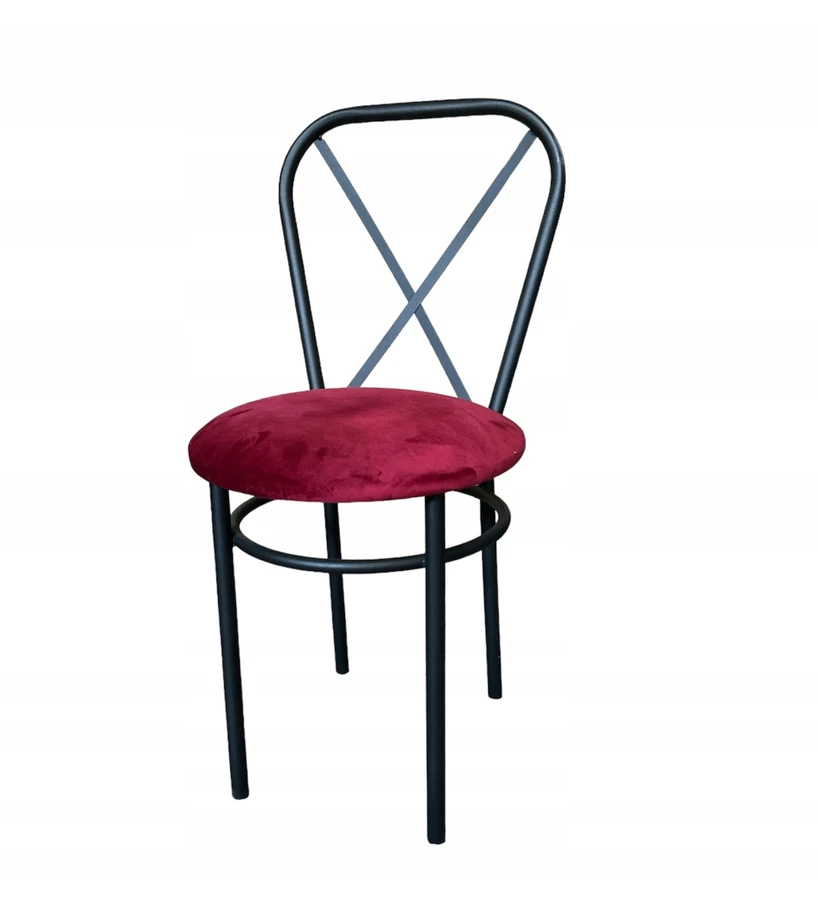 Rafi Naujas FENIX Juodas Metal Chair Polish gaminys
