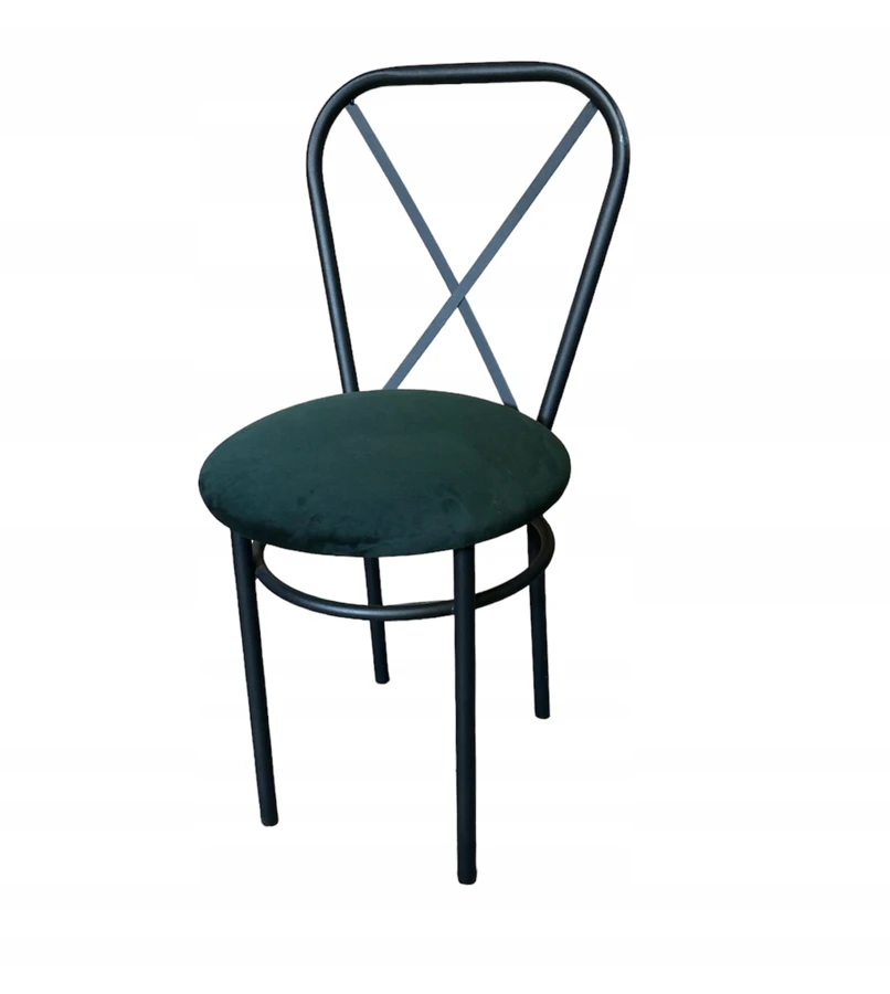 Rafi Naujas FENIX Juodas Metal Chair Polish gaminys