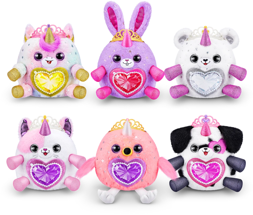 RAINBOCORNS pliušinis žaislas su aksesuarais Fairycorn Princess, 6 serija, 9281