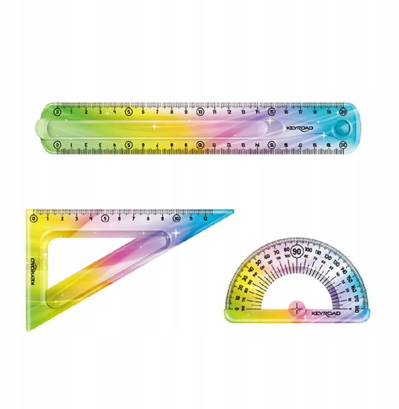 Rainbow Deco geometrinis rinkinys 3el - Keyroad