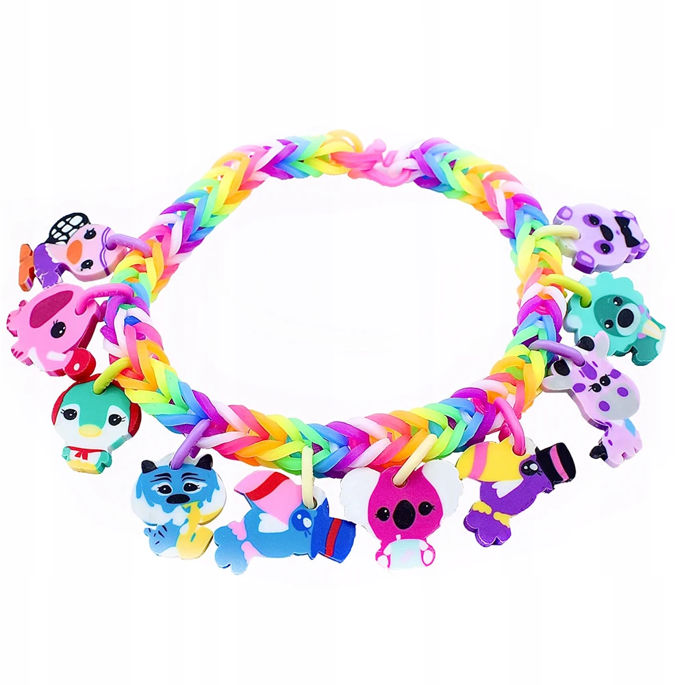 Rainbow Loom Fairy Charms apyrankių ir pakabukų rinkinys