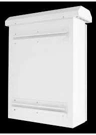 Rakinama sieninė spinta DELTACO 350x140x450mm, IP55, balta / CB-3545