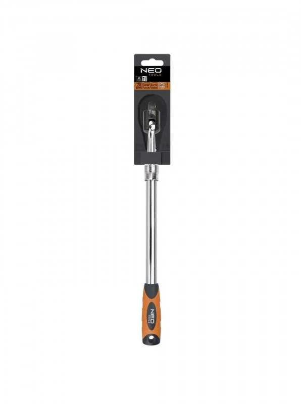Raktas galvutėms NEO 08-553 Lankstus ištraukiamas 1/2", 470–620 mm