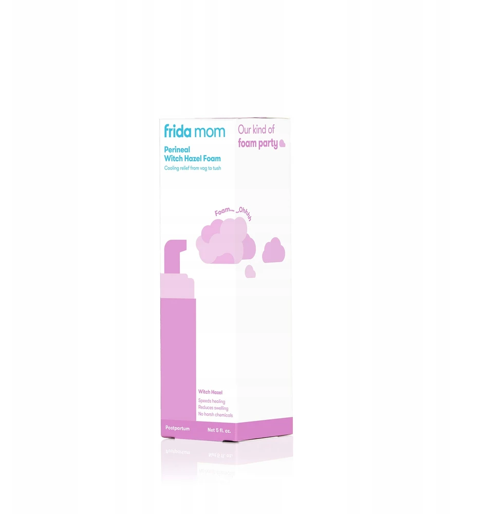 Raminančios po gimdymo putos su kraujažolių ekstraktu Frida Mom Perineal Witch Hazel Foam, 150ml