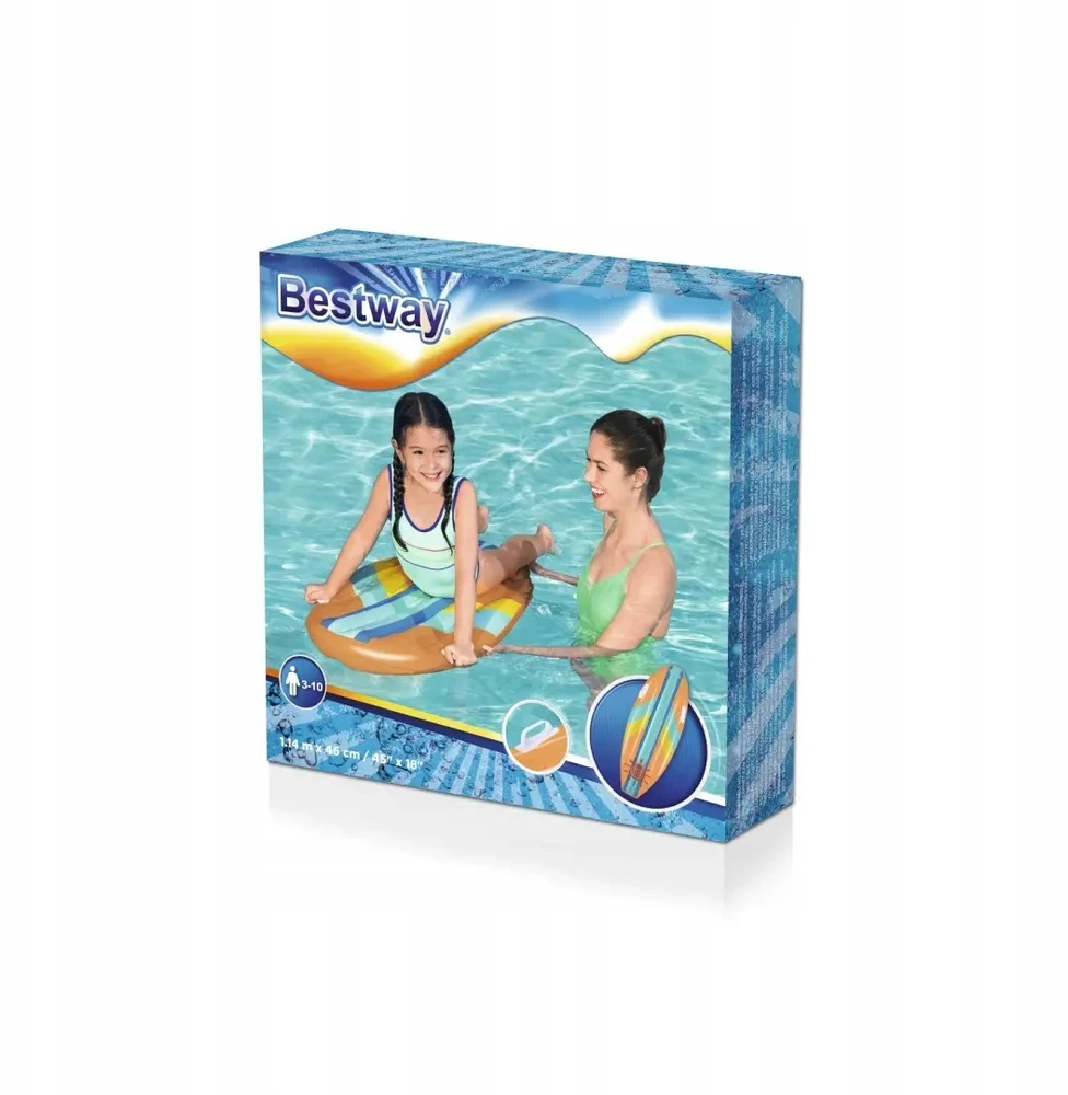 Surf Rider Oranžinis Board BESTWAY
