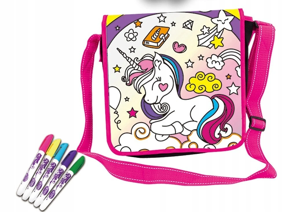 Ramiz DAŽYMO KREPŠELIS + RAŠIKLIAI UNICORN ART RINKINYS VAIKAMS
