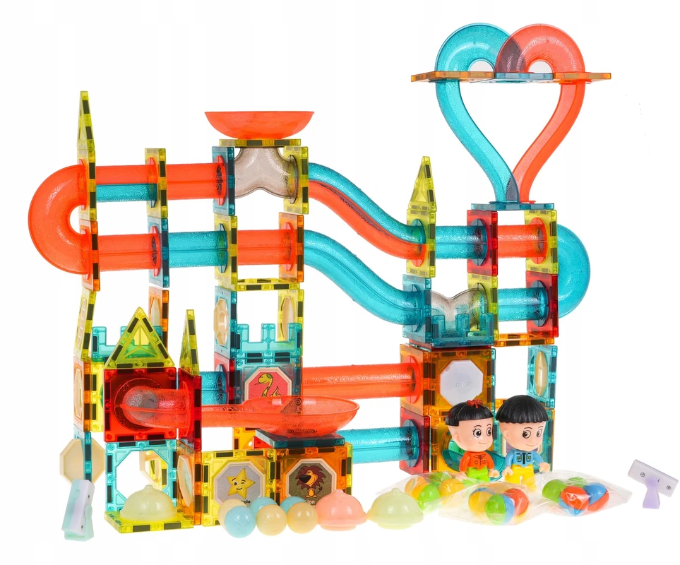 Ramiz Rinkinys Magnetic Blocks 202 dalys