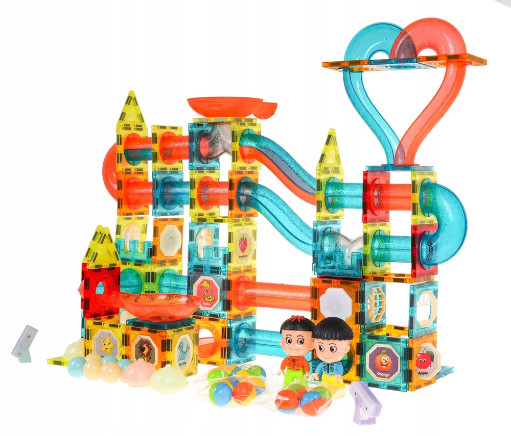 Ramiz Rinkinys Magnetic Blocks 202 dalys