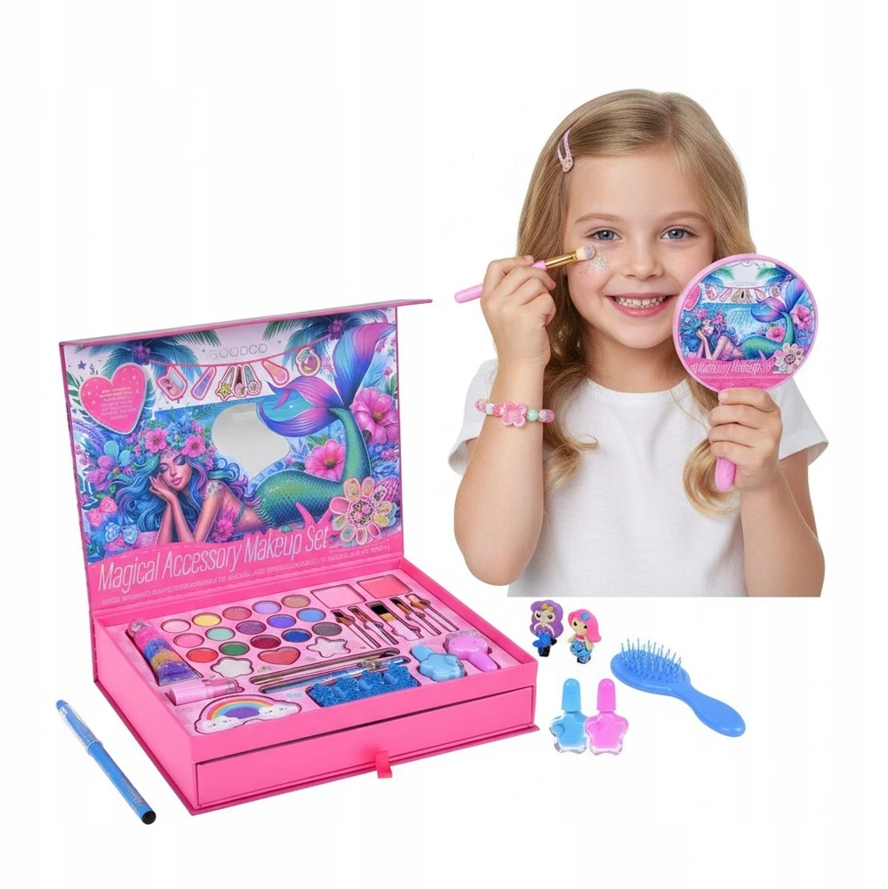 Ramiz Didelis grožio rinkinys MERMAID Shadows Lakai Clips Plaukų juostos ZA5574