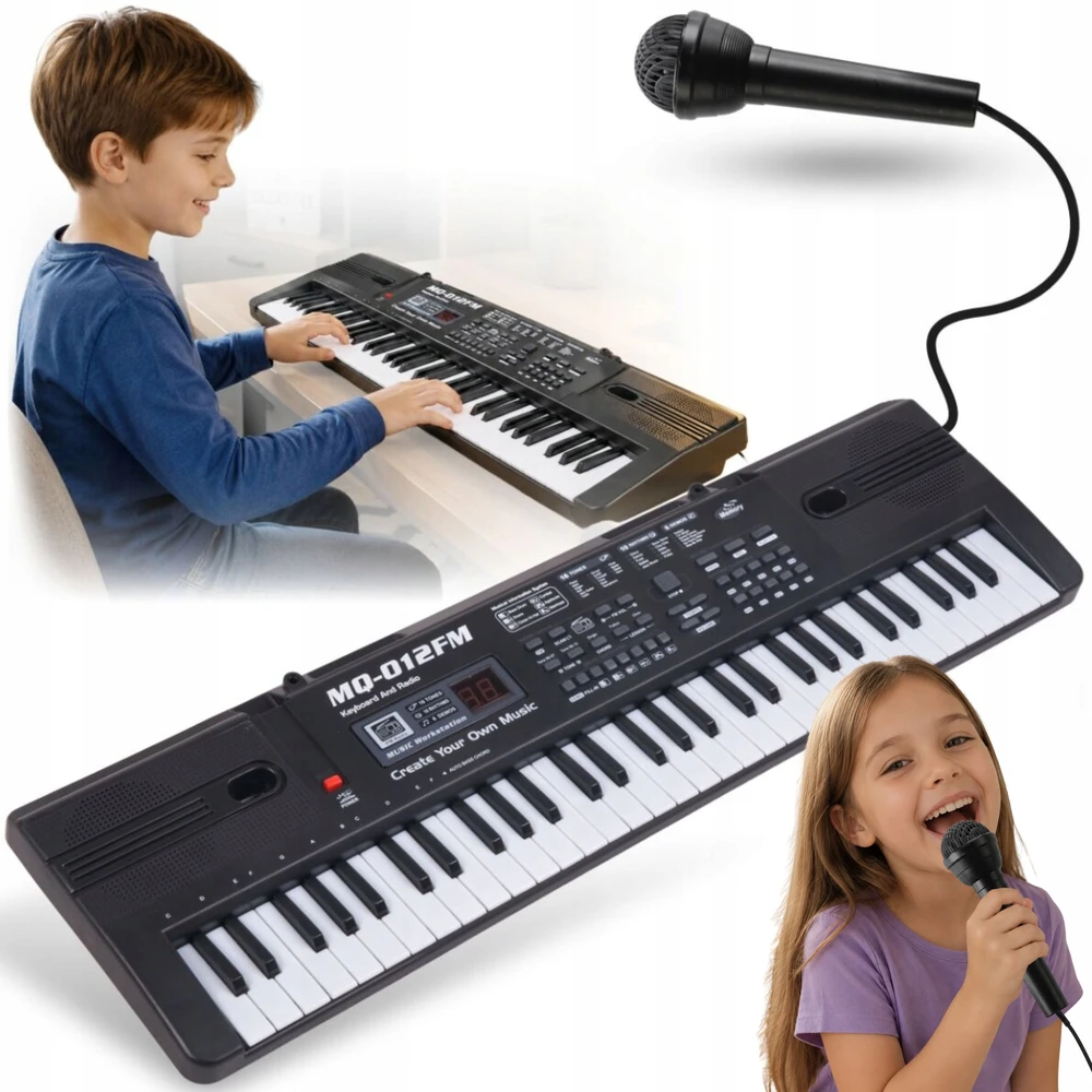 Ramiz Elektroninis pianinas vaikams MQ-012FM