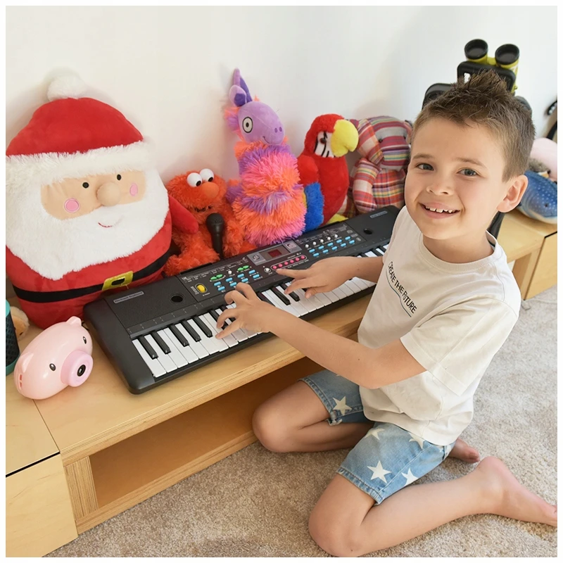 Klaviatūra Ramiz Elektroninis pianinas vaikams MQ-605UFB Bluetooth