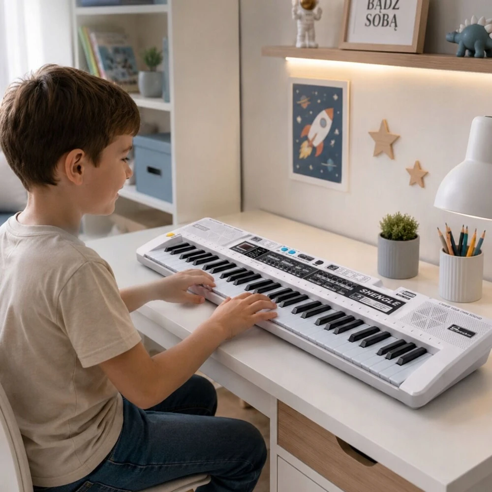 Ramiz Elektroninė klaviatūra MQ-008UF su ritmais