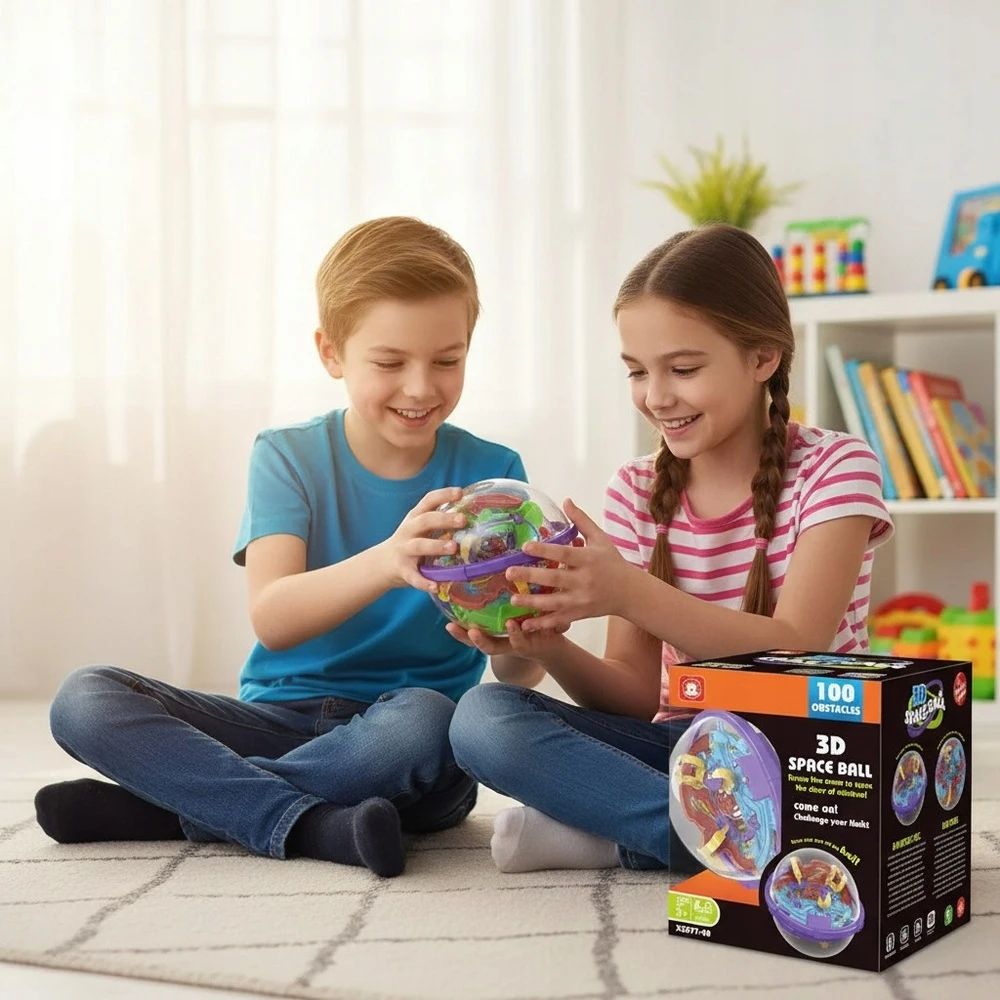 Ramiz Labirintas kamuolys 3D įgūdžių kamuolys lavinantis žaidimas Maze XL vaikams