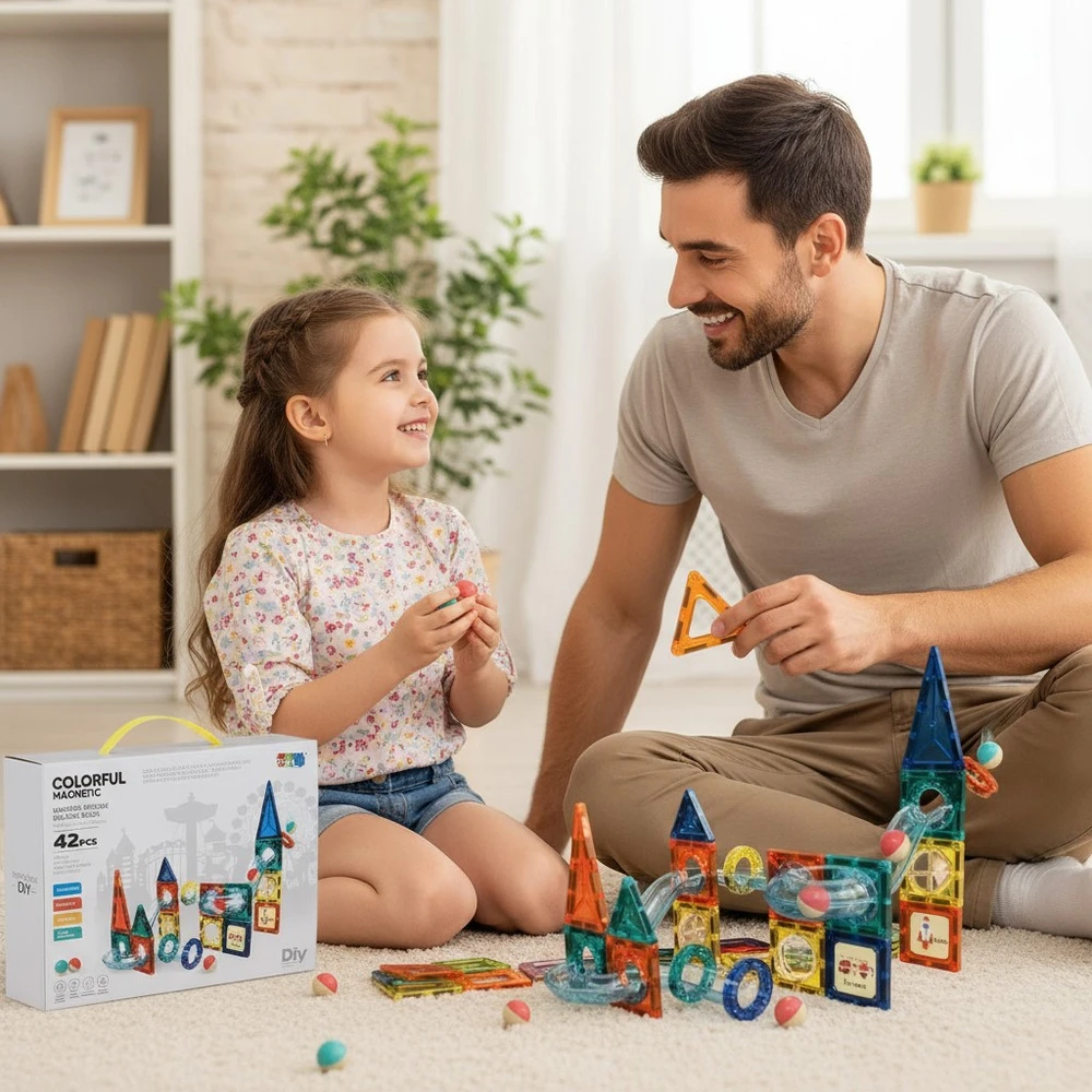 Ramiz MAGNETINIŲ KONSTRUKCINIŲ BLAKŲ MAGNETINIŲ BLOKŲ RINKINYS RUTULIŲ TAKAS