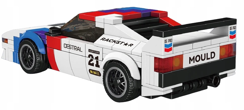 Ramiz Konstruktorius Sportinis automobilis Baltas 411 el.