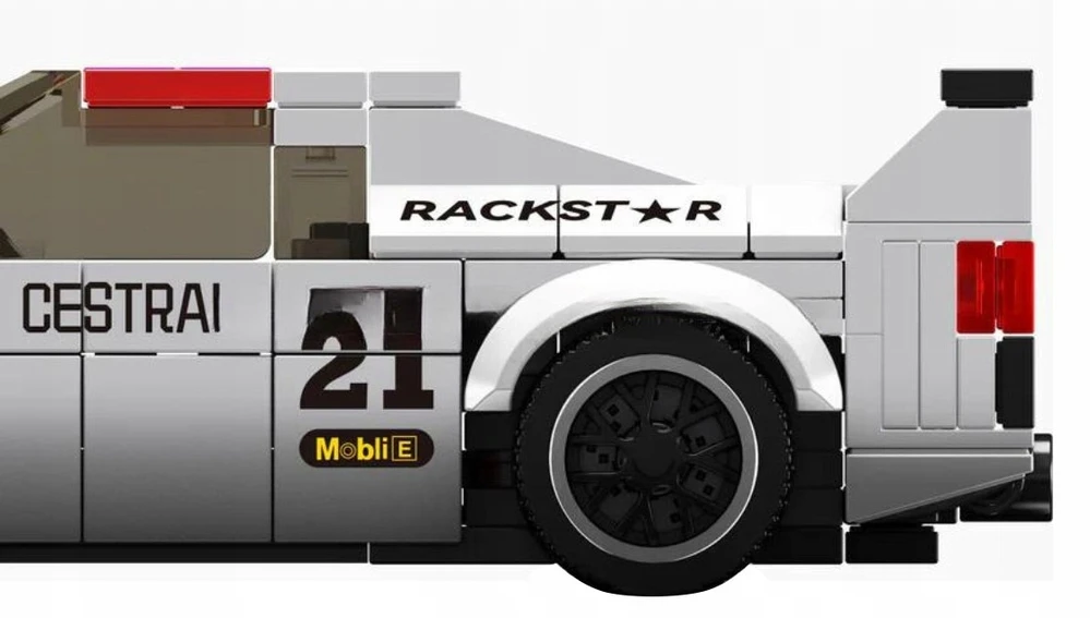 Ramiz Konstruktorius Sportinis automobilis Baltas 411 el.