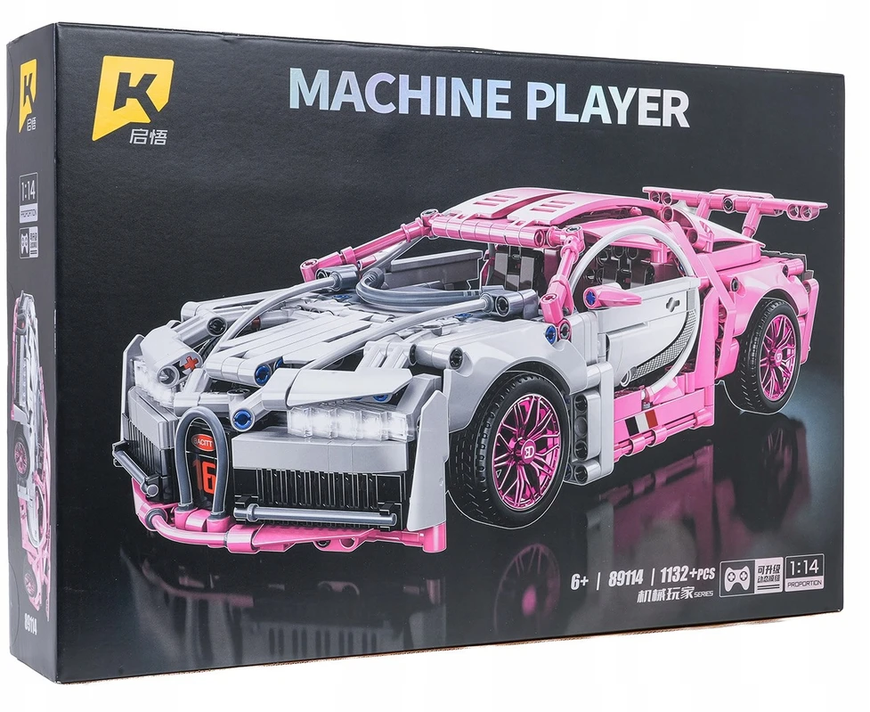 Ramiz Konstruktorius Rožinis sportinis automobilis 1132 el.