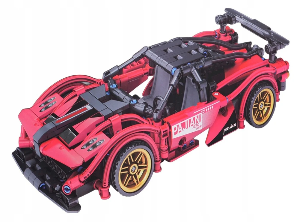 Ramiz Konstruktorius Raudonas sportinis automobilis 482 el.