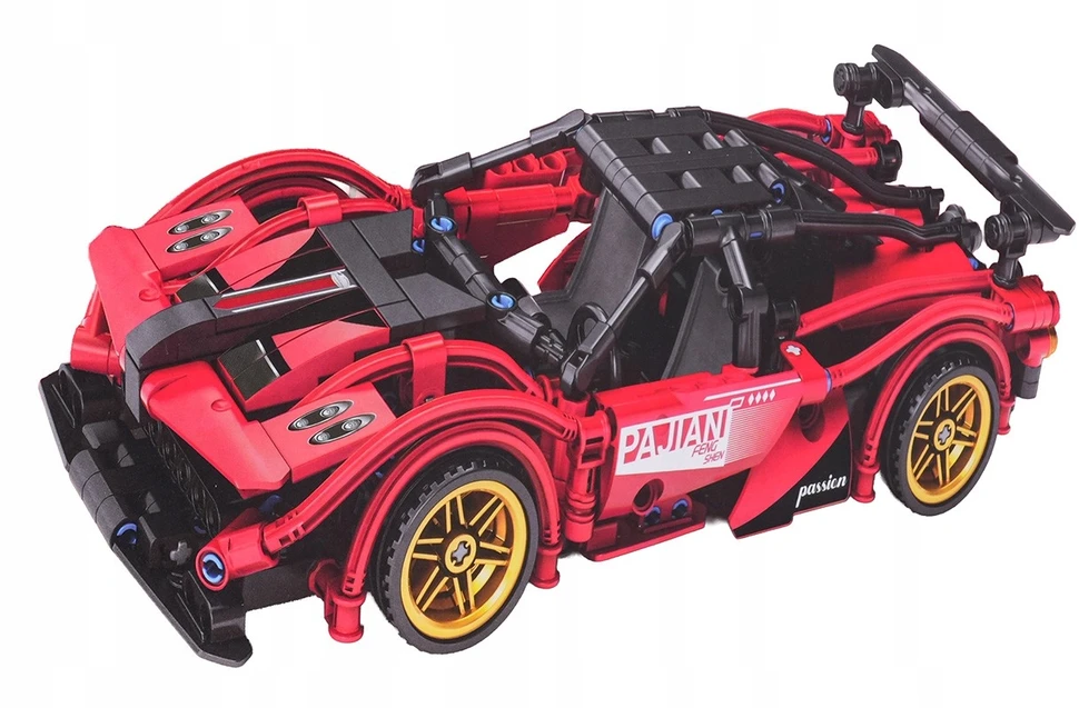 Ramiz Konstruktorius Raudonas sportinis automobilis 482 el.