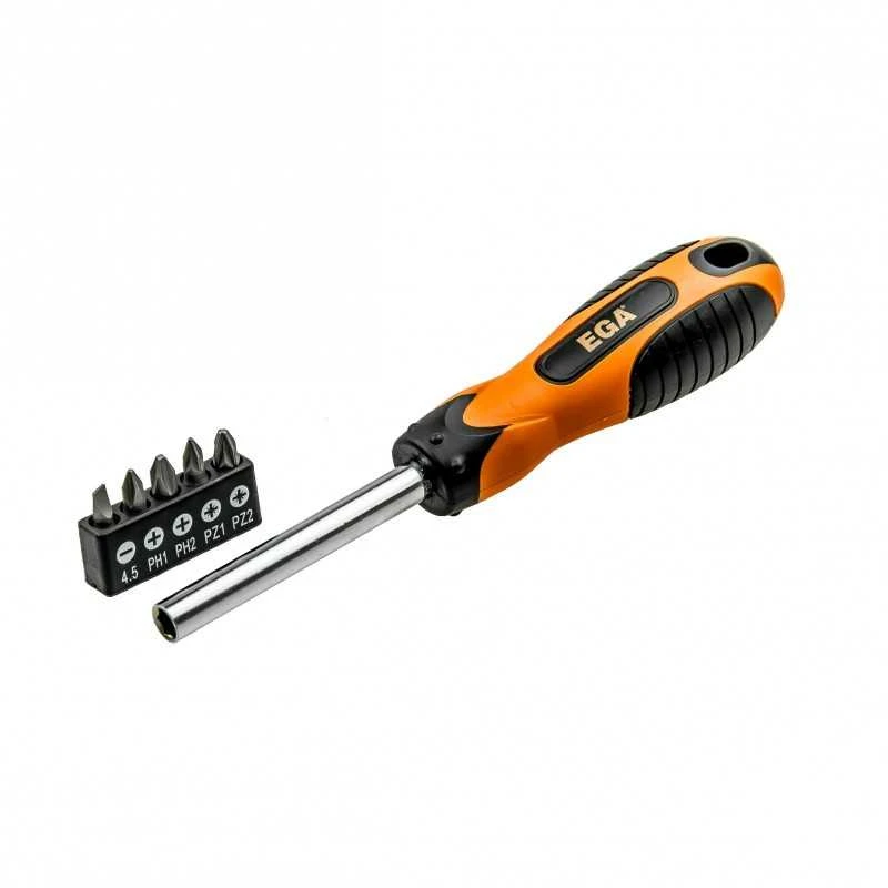 Grąžtas Faster_Tools Atsuktuvas su antgaliais FASTER TOOLS