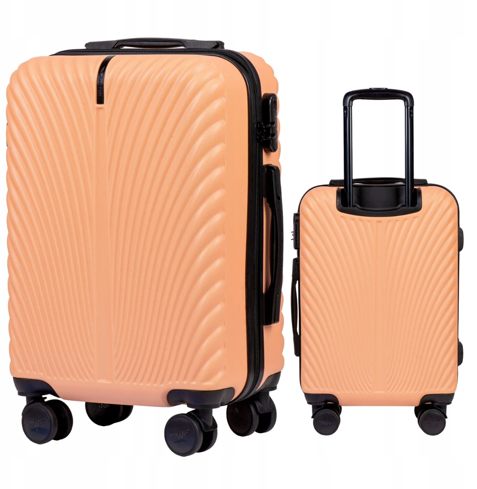Rankinė Lagamina Kabinowa Wings Swan 20" Peach