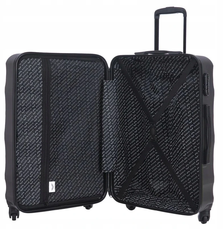 Rankinė Lagaminas Kabinowa Wings Abs+ Vulture 20" Burgundija