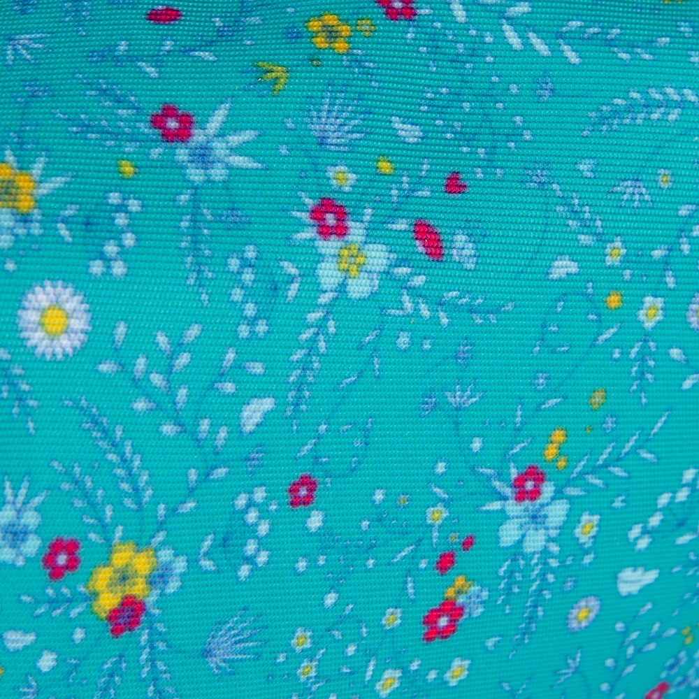 Rankinė "oxford Floral" su gėlių raštais, turkio spalvos