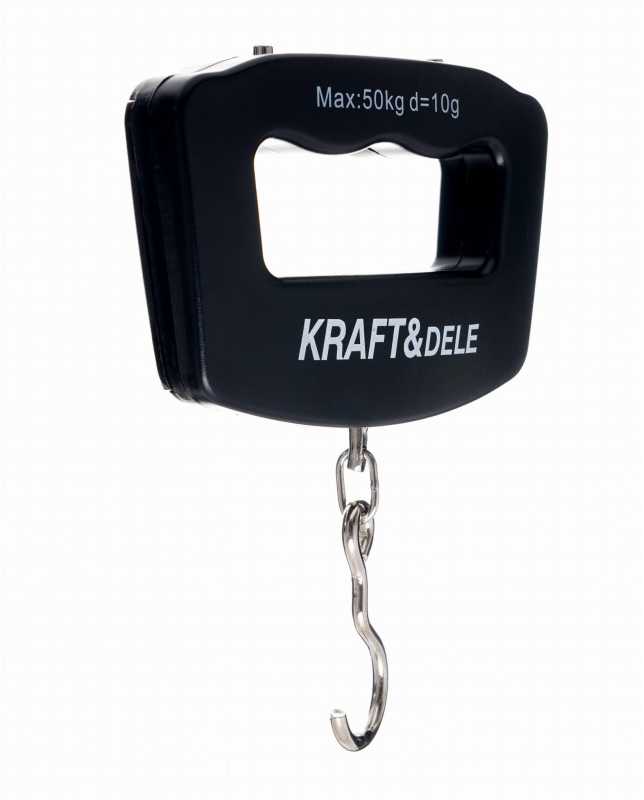 Rankinės svarstyklės, max 50kg Kraft&amp;Dele