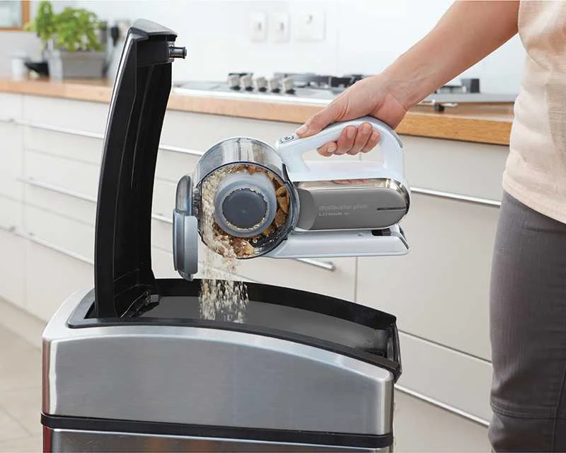 Dulkių siurblys Black & Decker Juodas & Decker Vacuum cleaner bagless, handheld Juodas & Decker Pivot PV1820L-QW (35W, baltos spalvos)
