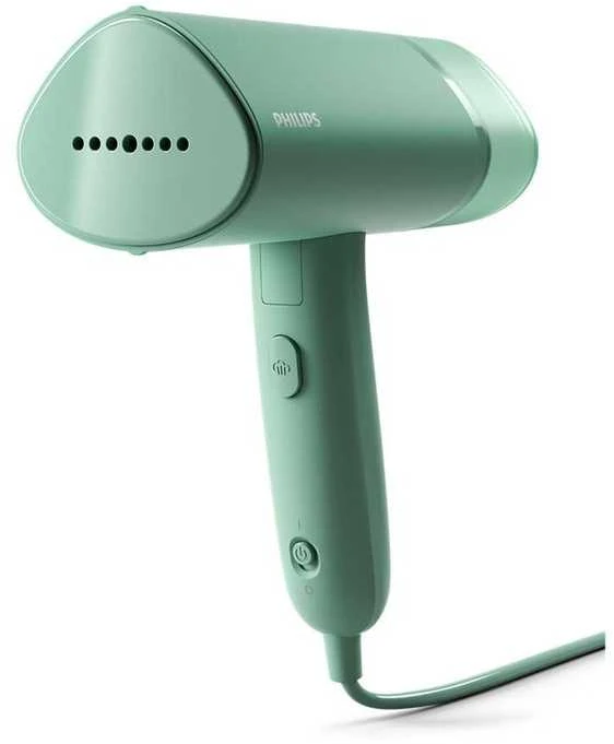 Philips 3000 serijos rankinis garintuvas STH3020/10 Kompaktiškas ir sulankstomas Paruoštas naudoti per ~30 sekundžių 1000W, iki 20g/min. Nereikia lyginimo lentos
