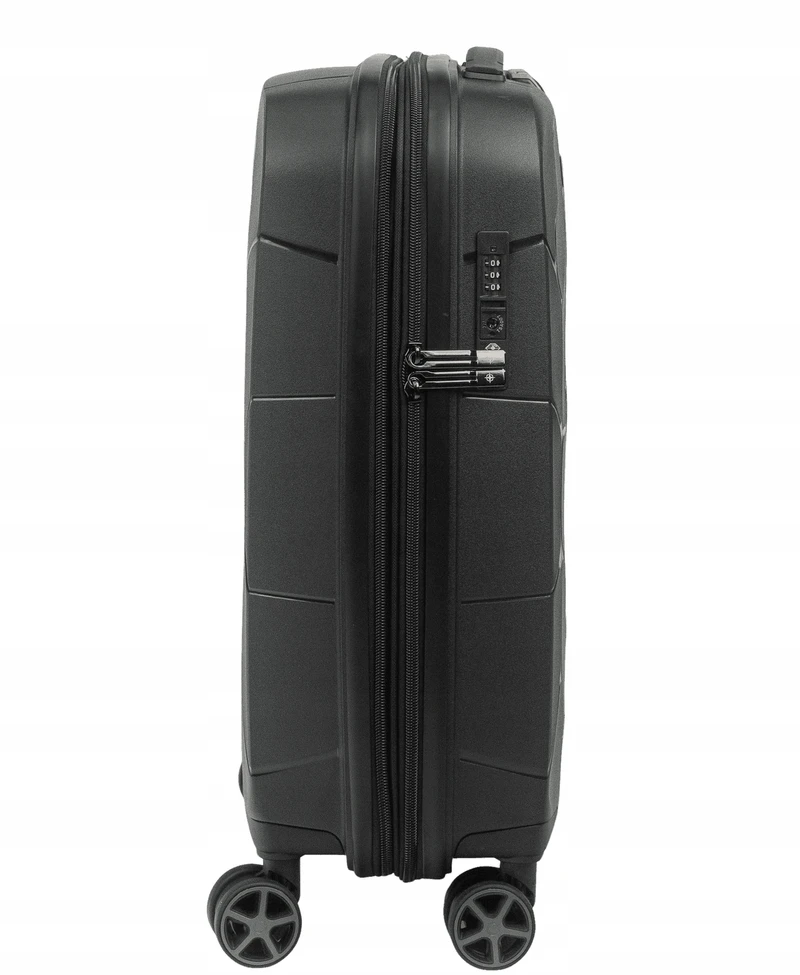 Rankinis lagaminas SwissBags Lava 55 cm juodas
