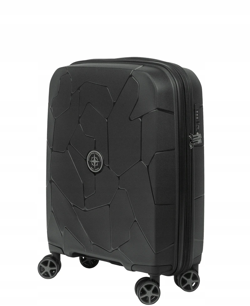 Rankinis lagaminas SwissBags Lava 55 cm juodas