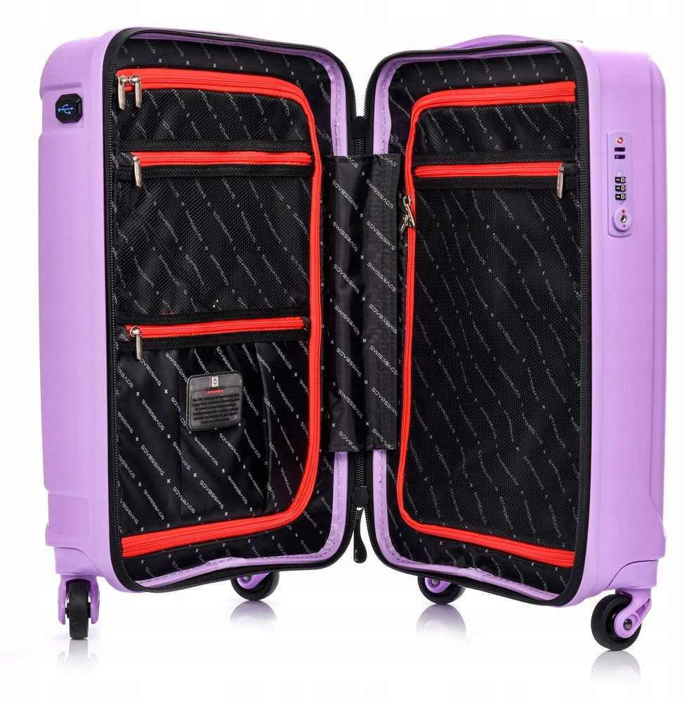 Kelioninis Rankinis lagaminas SwissBags Tourist 55cm 40l tsa