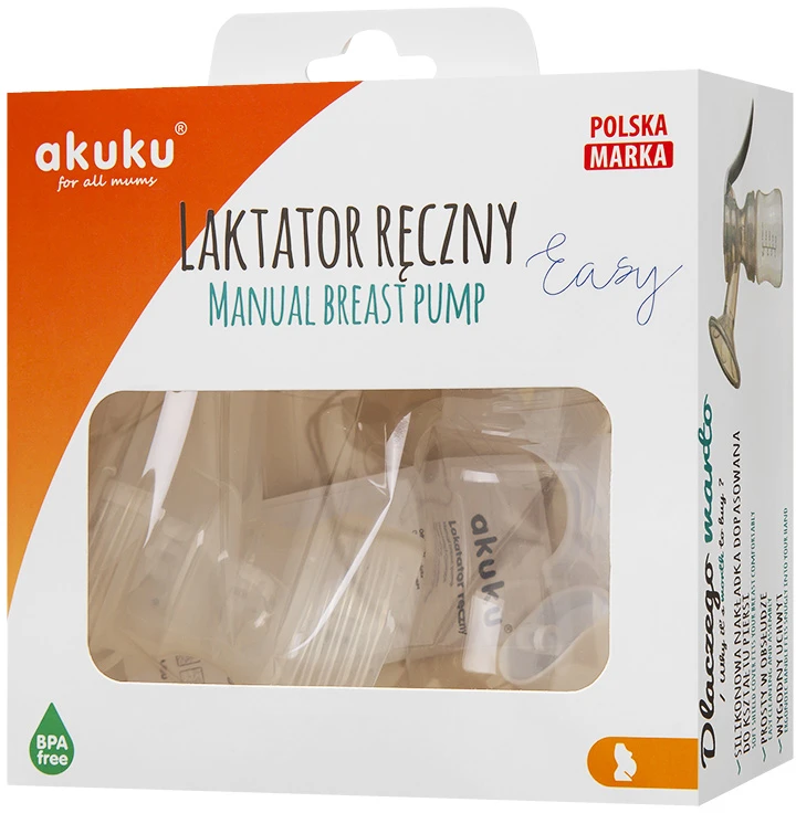 AKUKU rankinis pientraukis EASY, baltas, A0306
