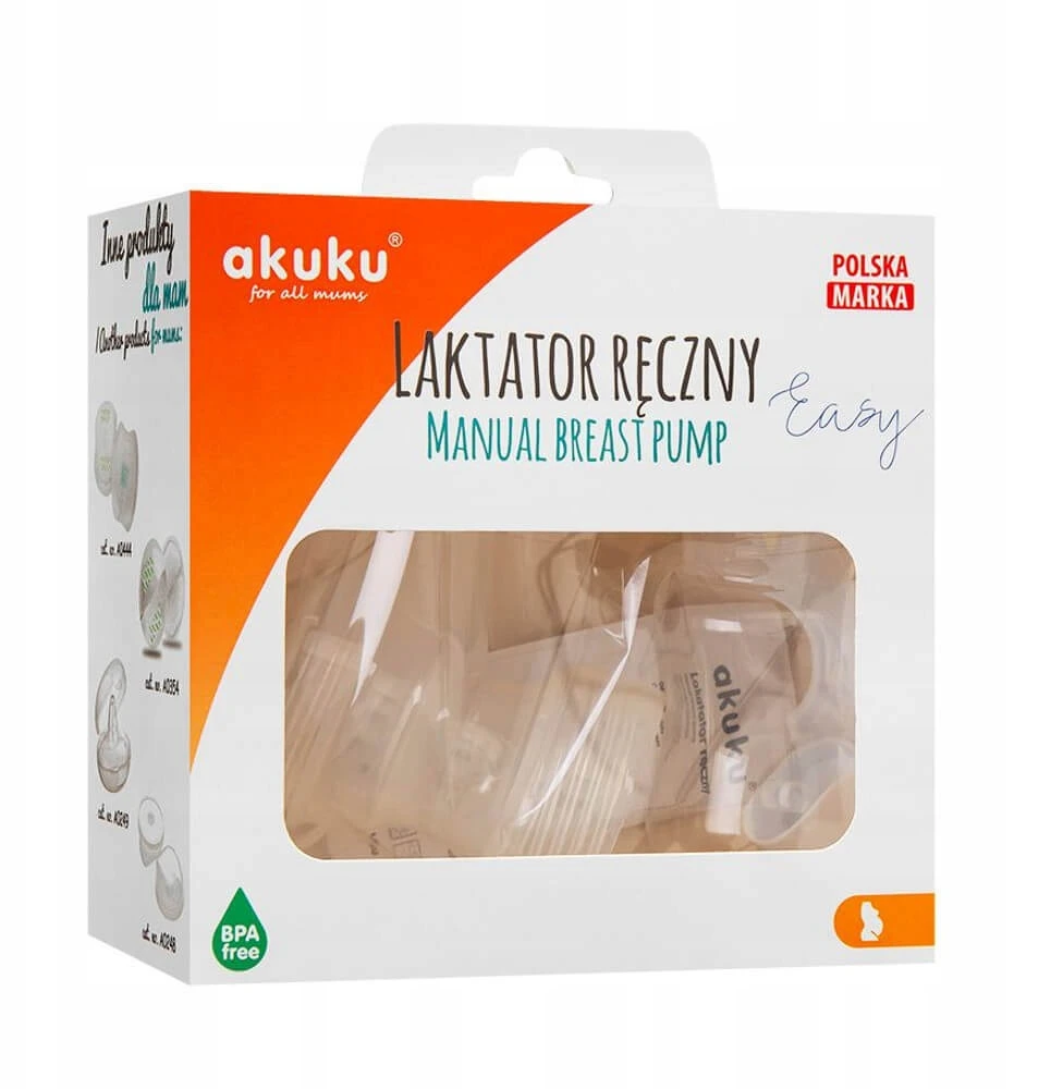 AKUKU rankinis pientraukis EASY, baltas, A0306