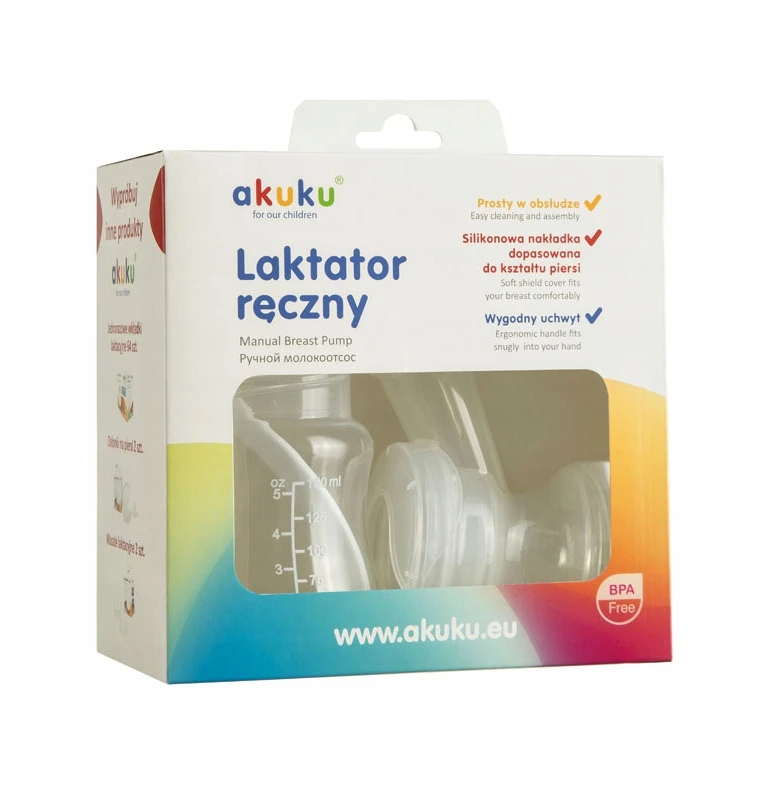 AKUKU rankinis pientraukis EASY, baltas, A0306