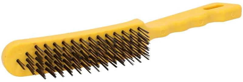 Faster Tools Rankinis šepetys Plieniniai šeriai 5 eilutės Plastikinis korpusas